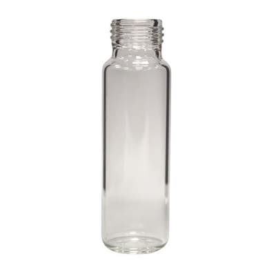 Chromatography Research Supplies 20 mL Headspace Vial Clear Screw Top (100/pk)